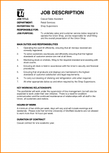 sales job description duties of a sales associate job descriptions for resume sales associate job description macys