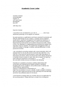 sample appeal letter academic cover letter