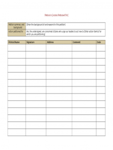 sample budget template legal petition template d