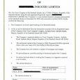 sample car bill of sale certificate of incumbency