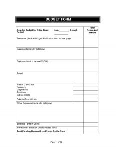 sample church budget sample request for proposal rfp