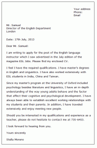 sample college application a letter for job application job application letter sample