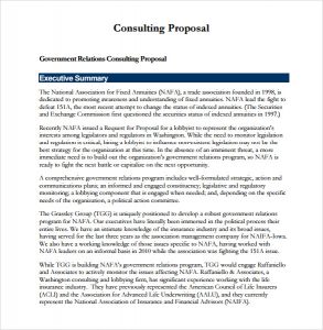 sample consulting proposal consulting proposal template download