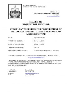sample consulting proposal sealed bid request for proposal consultant services for