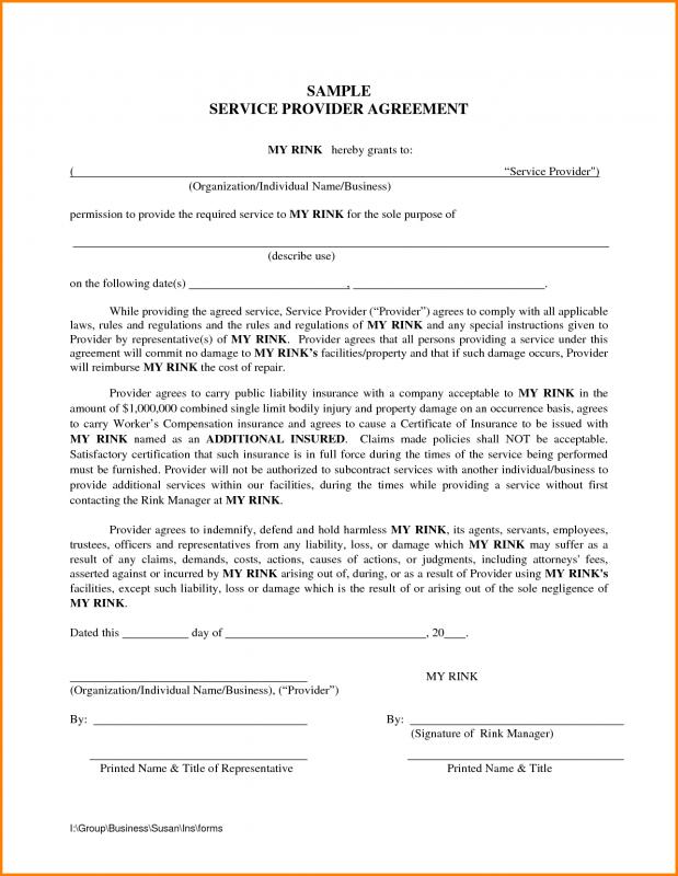 sample contract for services
