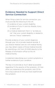 sample disability letter from doctor the road to va compensation benefits