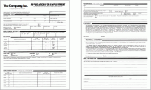 sample employment application here is a sample job application form that you can print and fill out to prepare for your first interview application for employment