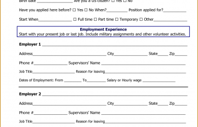 sample employment application sample job application sample of a job application jumbocoversample job application