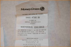 sample eviction letter receipt moneygram exh