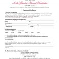 sample gift letter sponsor levels and agreement forms page x