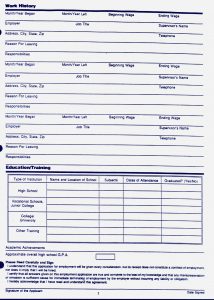 sample job application sample job application form3