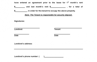 sample letter of employement intent to rent template d