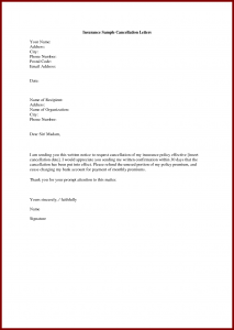 sample letter of recommendation for immigration residency life insurance cancellation letter