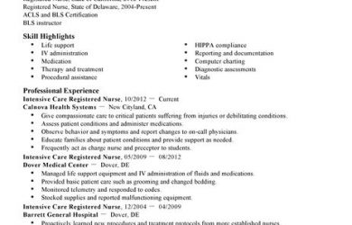 sample medical letter from doctor to employer intensive care nurse healthcare resume example standard x