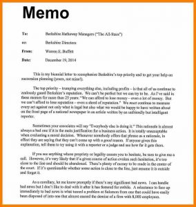 sample memo format memo example to boss business memo example