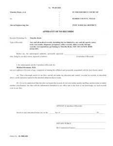 sample notary statement sample forms