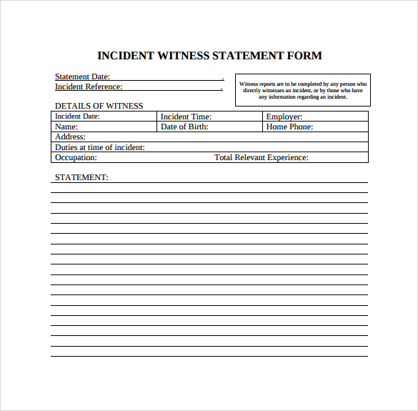 sample notary statements