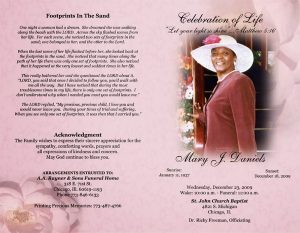 sample obituary for mother sample