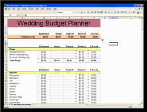 sample of bussiness letters event planning spreadsheet template