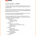 sample of bussiness letters executive summary real life examples