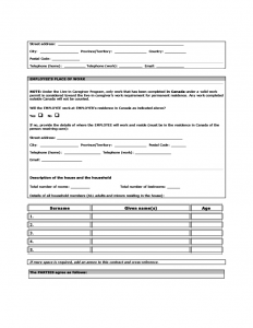 sample of power of attorney live in caregiver employeremployee contract canada l