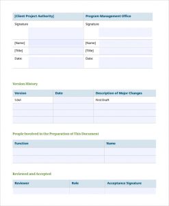 sample project plan template sample it project plan template