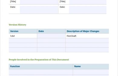 sample project plan template sample it project plan template