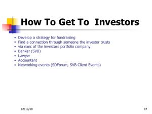 sample proposal template investor presentation template