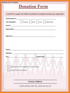 sample sponsorship letter for donations charitable donation request form template