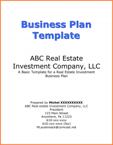 sample sponsorship proposal a business plan cover page business plan cover page