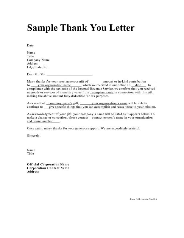 sample thank you letter for scholarship