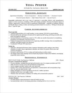 samples executive resumes beaebfeaa sample resume job resume