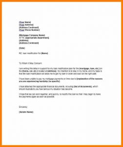 samples hardship letter mortgage explanation letter hardship letter template
