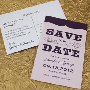 save the date postcard template dd v d s x