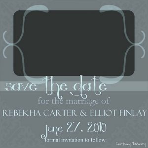 save the date template free download edef