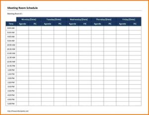 schedule template pdf meeting schedule template d meeting room schedule x