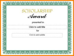 scholarship certificates templates scholarship certificate samples certificate templates formal scholarship award certificate template sample