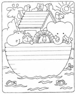 school newspaper template preschool tracing line and coloring funny