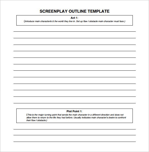 script writing format pdf