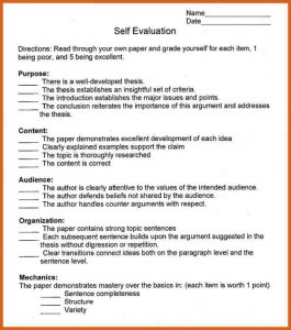 self evaluation examples employee self assessment examples employee self evaluation example template