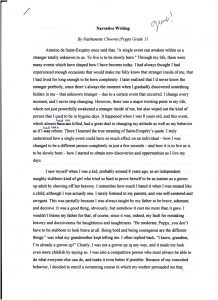 self reflection essay