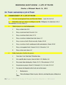sermon outline template a biblical view of prayer series outline