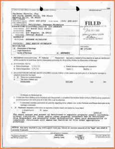 settlement agreement sample marital settlement agreement california amyann divorce petition