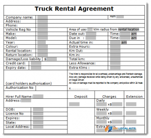 settlement agreement template truck rental sample