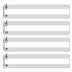sheet music template music paper digbydoodle