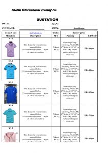 shirt order form template polo t shirt quotation
