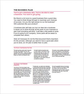 simple business plan template simple business plan template