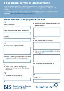 simple employment agreement your basic terms of employment