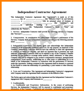 simple independent contractor agreement simple independent contractor agreement independent contractor agreement