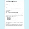 simple loan agreement pdf personal loan agreement form for pdf